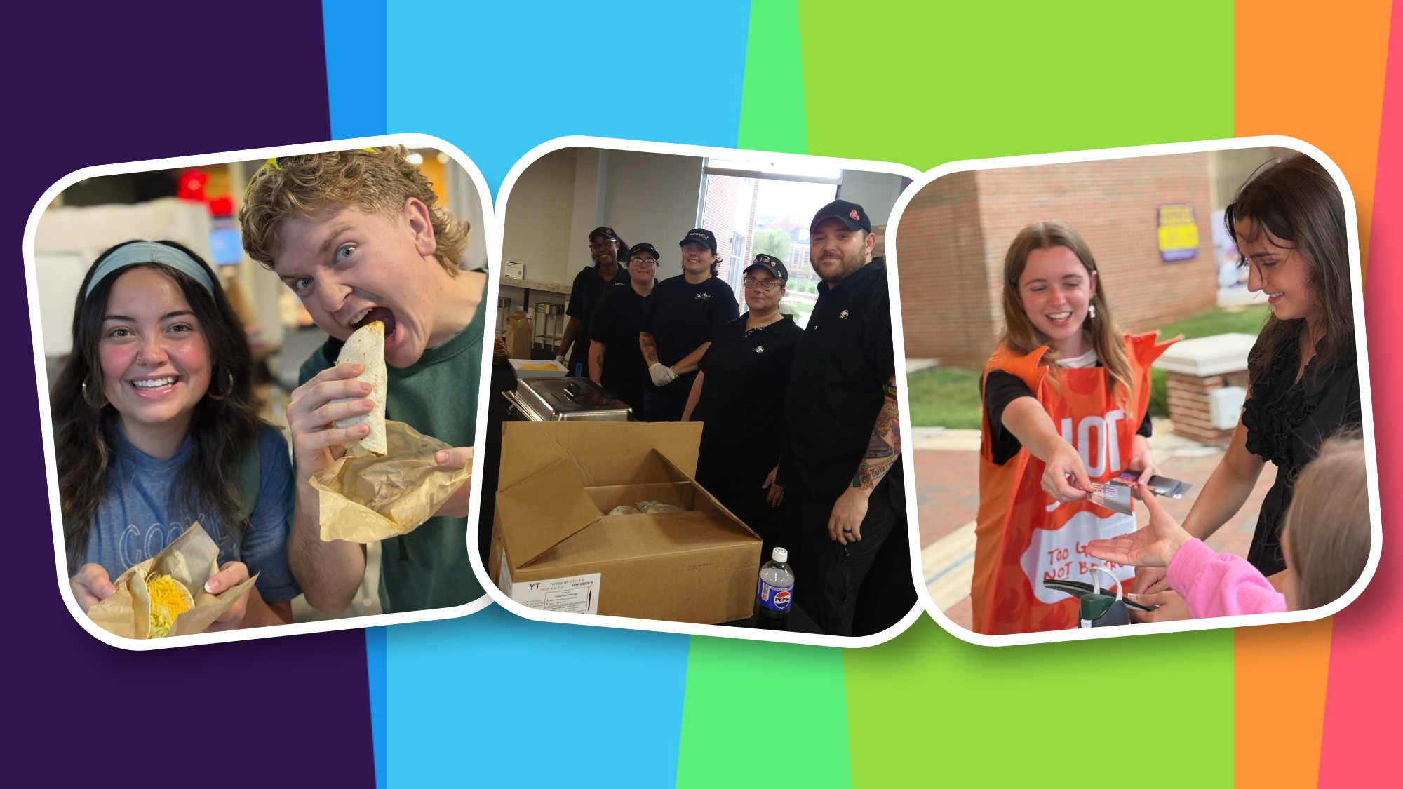 Cooking Up Fun with Taco Bell at Tennessee Tech!